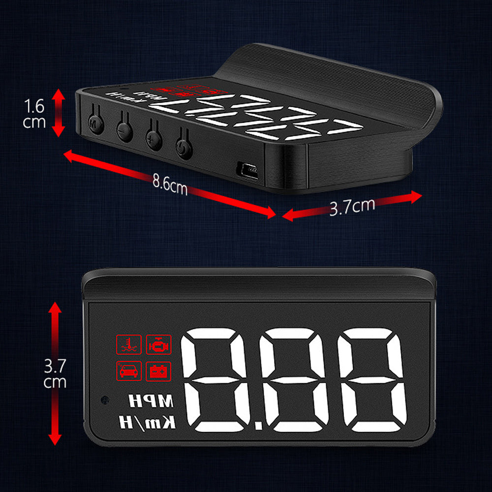 M3 Car OBD2 GPS Head-Up Display Car HUD Projector Display Bounty General Store