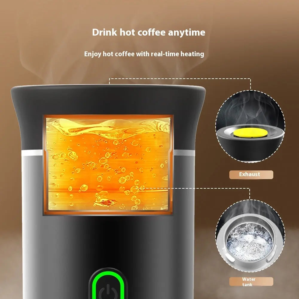 Electric Grinder Coffee Travel Handy 3 In1 Espresso Portable Coffee Espresso Maker Machine Cafe Portable Capsule Coffee Machine Kitchen Gadgets Bounty General Store