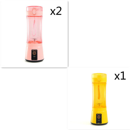 Portable Electric Fruit Juicer Wireless USB Rechargeable Mini Mixer Multifunction Summer Smoothie Blender Machine Kitchen Supplies Bounty General Store