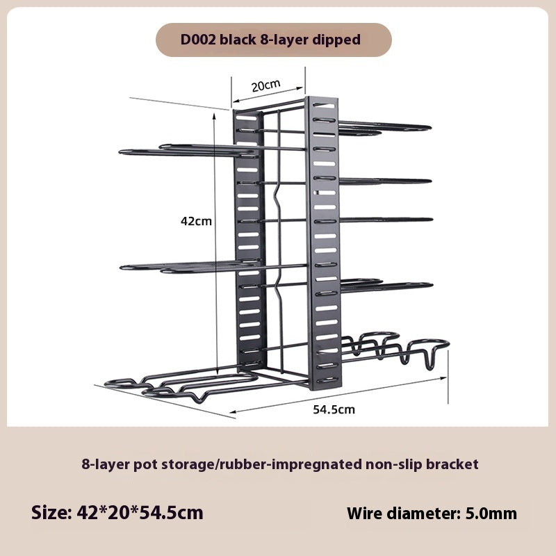 Removable Folding Multi-functional Kitchen Rack Bounty General Store