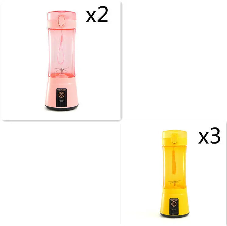 Portable Electric Fruit Juicer Wireless USB Rechargeable Mini Mixer Multifunction Summer Smoothie Blender Machine Kitchen Supplies Bounty General Store