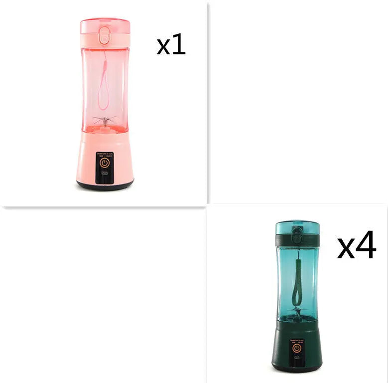 Portable Electric Fruit Juicer Wireless USB Rechargeable Mini Mixer Multifunction Summer Smoothie Blender Machine Kitchen Supplies Bounty General Store