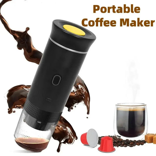 Electric Grinder Coffee Travel Handy 3 In1 Espresso Portable Coffee Espresso Maker Machine Cafe Portable Capsule Coffee Machine Kitchen Gadgets Bounty General Store