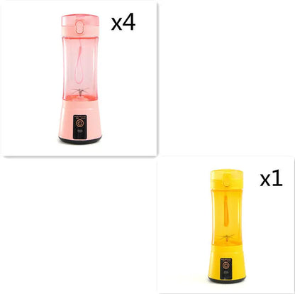 Portable Electric Fruit Juicer Wireless USB Rechargeable Mini Mixer Multifunction Summer Smoothie Blender Machine Kitchen Supplies Bounty General Store