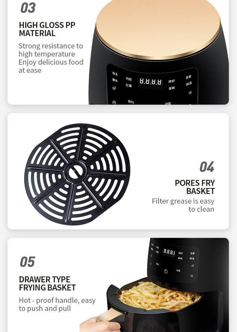 Air Fryer Smart Touch Home Electric Fryer Bounty General Store