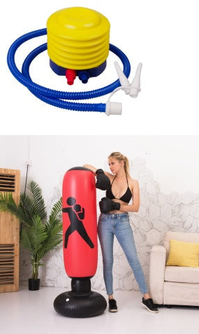 Boxing Punching Bag Inflatable Free-Stand Tumbler Sandbag Bounty General Store