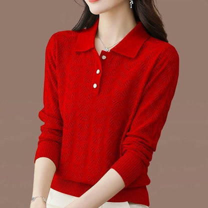 Fashion Loose Bottoming Shirt Knitted Top Bounty General Store