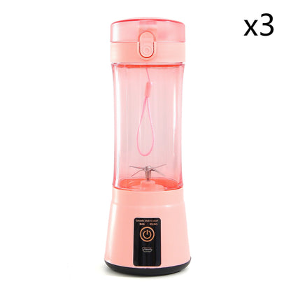 Portable Electric Fruit Juicer Wireless USB Rechargeable Mini Mixer Multifunction Summer Smoothie Blender Machine Kitchen Supplies Bounty General Store