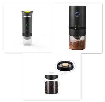 Electric Grinder Coffee Travel Handy 3 In1 Espresso Portable Coffee Espresso Maker Machine Cafe Portable Capsule Coffee Machine Kitchen Gadgets Bounty General Store