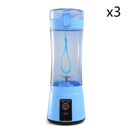 Portable Electric Fruit Juicer Wireless USB Rechargeable Mini Mixer Multifunction Summer Smoothie Blender Machine Kitchen Supplies Bounty General Store